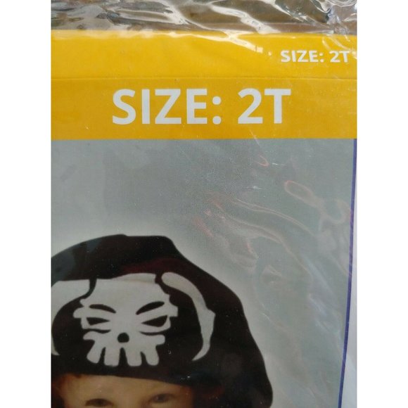Fantasy World Skeleton Toddler-s Halloween Costume-s, 2t Black - Picture 4 of 5